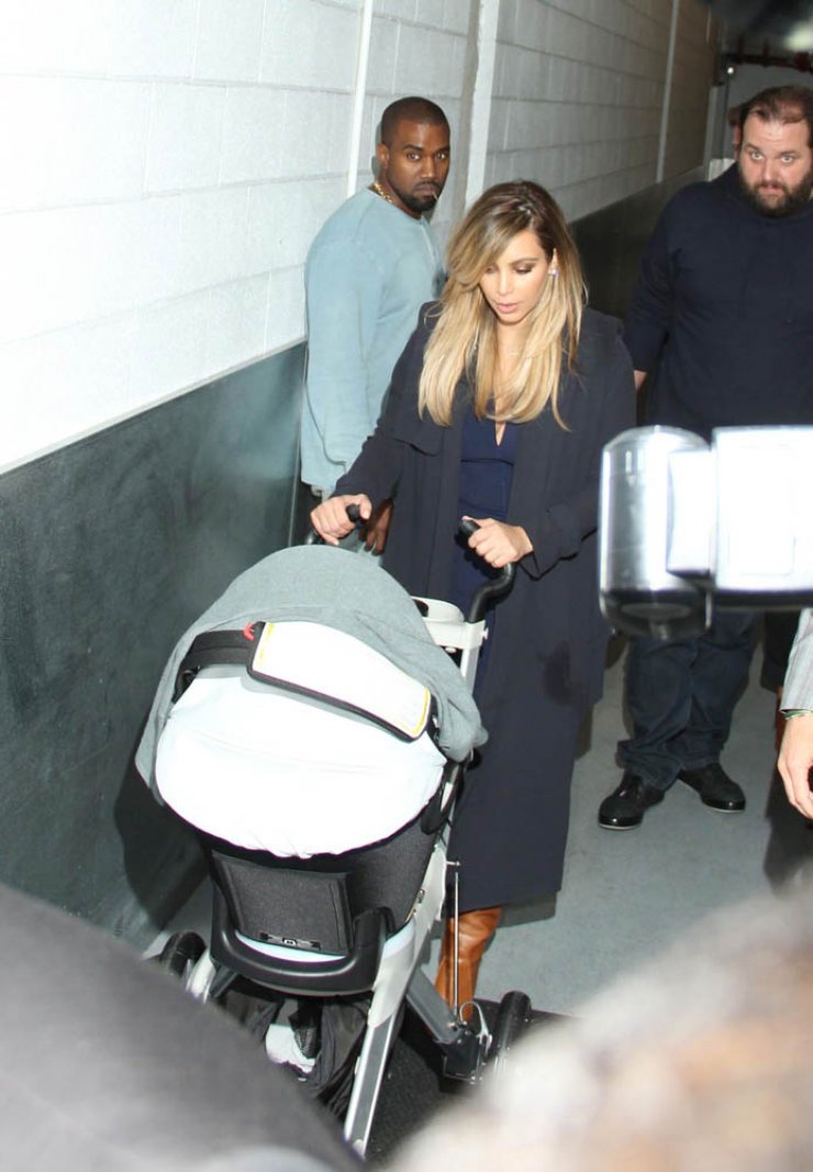 Κim Kardashian-Kanye West: Με την κόρη τους για δείπνο!