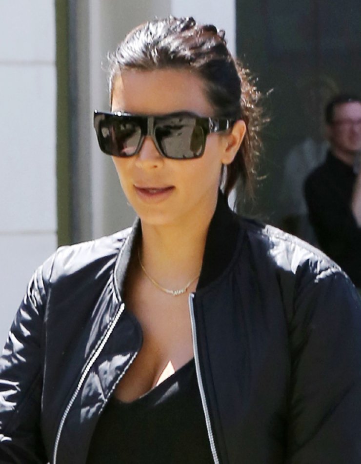 Kim Kardashian: Με τον ανιψιό της για βόλτα [εικόνες]