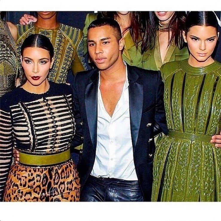 H Kim Kardashian στον "στρατό" του οίκου Balmain
