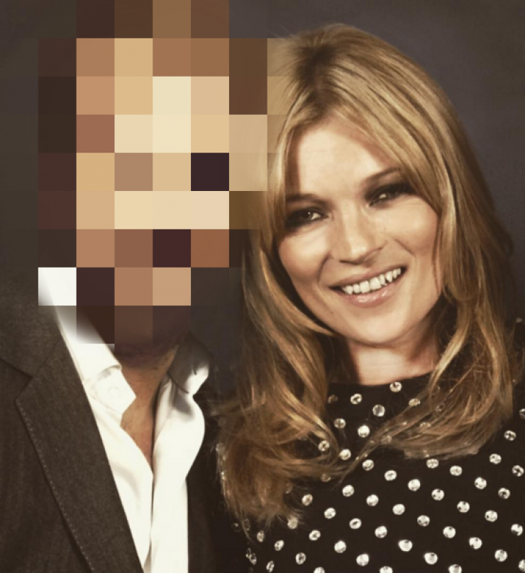 Ο Κύπριος στην αγκαλιά της Kate Moss!