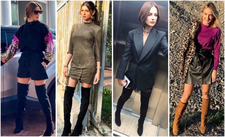 9 επώνυμες Κύπριες φόρεσαν τις πιο trendy high knee μπότες 