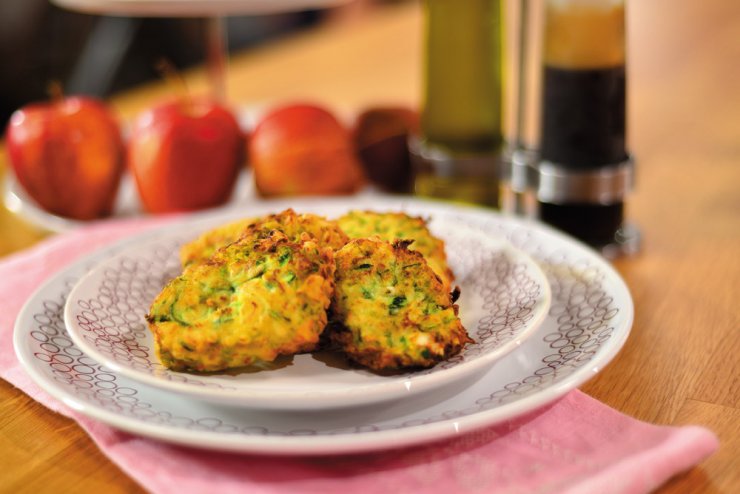 Κολοκυθοκεφτέδες µε φέτα