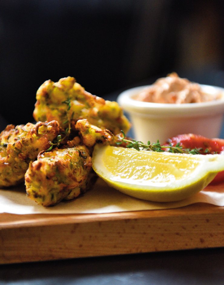 Κολοκυθοκεφτέδες με φέτα