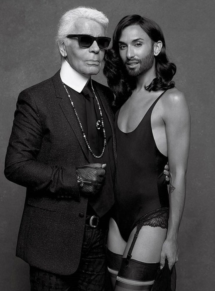 Karl Lagerfeld – Conchita Wurst: Μία συνεργασία που θα συζητηθεί