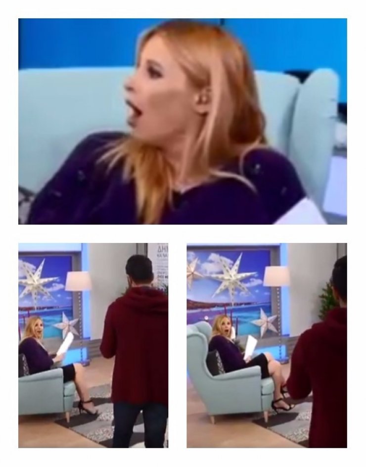 Χριστιάνα Αριστοτέλους: Ο επώνυμος άντρας που "εισέβαλε" στο πλατό της και την άφησε άφωνη!