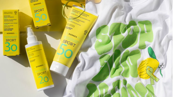 Η Κορρές μεταφέρει για τρίτη χρονιά τo μήνυμα #stopsunageing με τη νέα αντηλιακή σειρά Κίτρο Sport