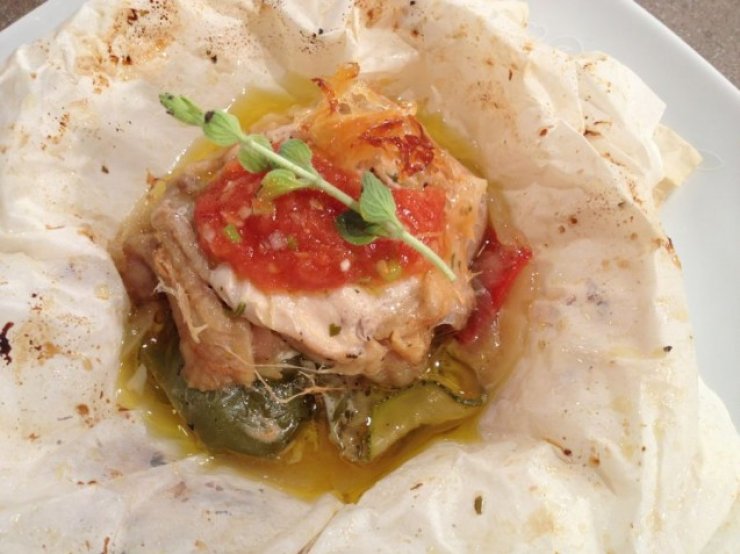 Ρολό Κοτόπουλο Στη Λαδόκολα