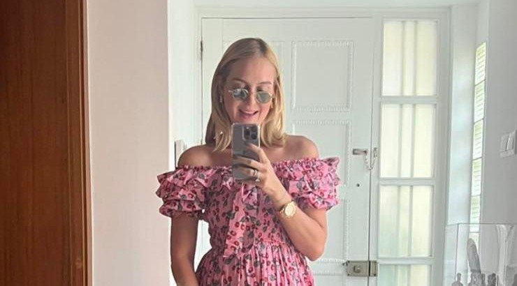 Σύλβια Μαυροπούλου: Το girly matchy – matchy φόρεμα με την κόρη της, Πηνελόπη [εικόνες]