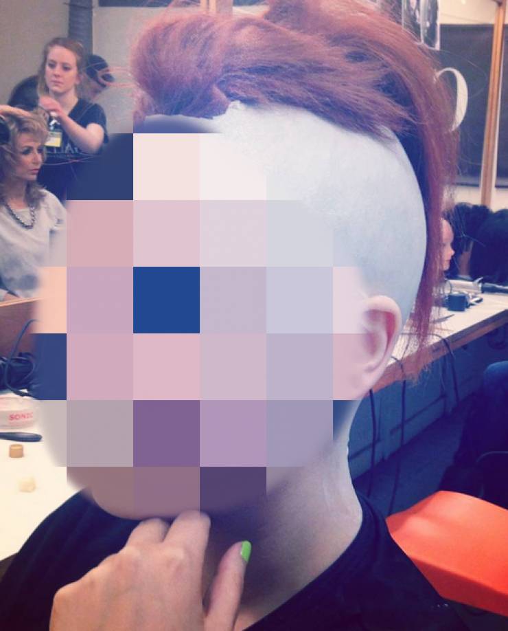 Ελληνίδα ηθοποιός με ξυρισμένο κεφάλι!