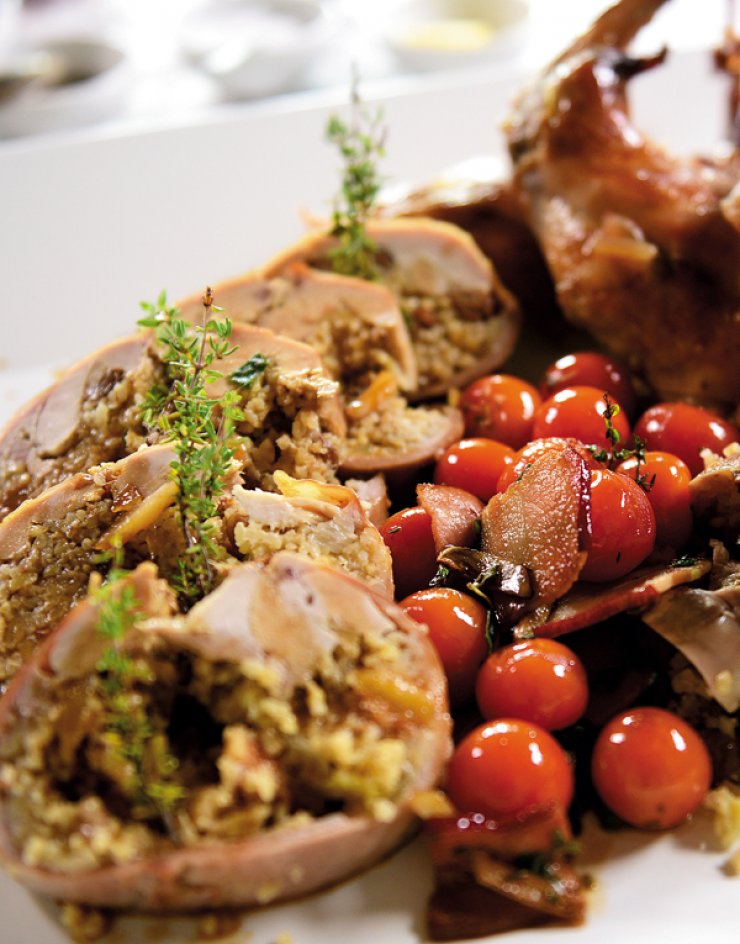 Κουνέλι γεμιστό