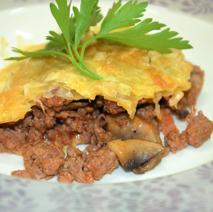Αυστραλιανή μυρωδάτη κρεατόπιτα