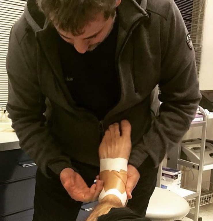 Ατύχημα για Έλληνα ηθοποιό!