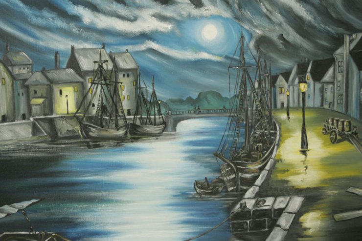 Βόλτα στη έκθεση ζωγραφικής του Χρίστου Ποτσίδη