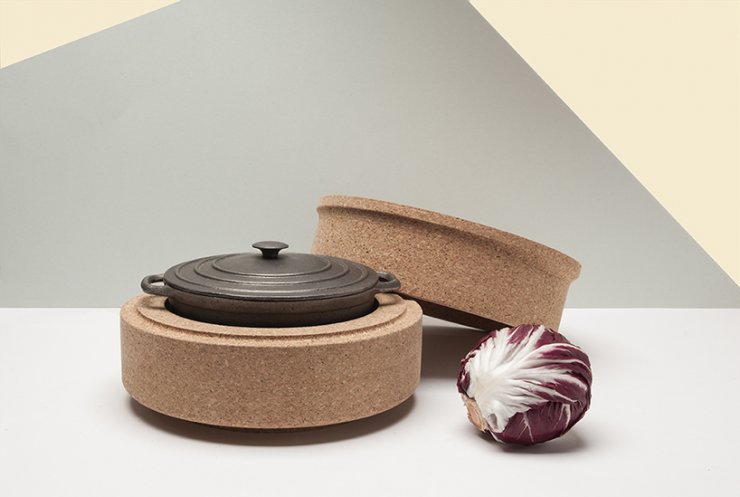 Ψήσιμο μέσα στο φελλό