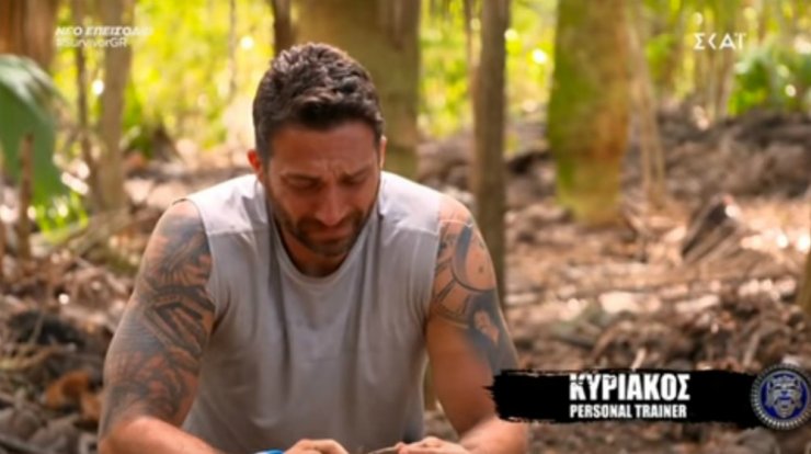 Ο Κυριάκος Πελεκάνος ξέσπασε σε κλάματα από την ατάκα που ακόυσε από τη συμπαίκτριά του