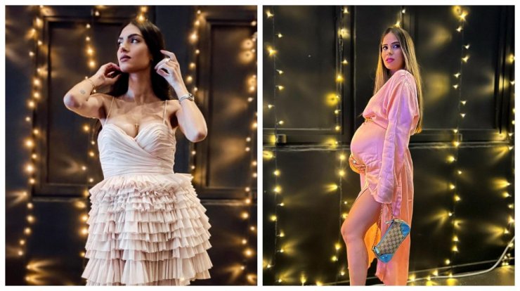 Άντρεα Κυριάκου – Μαρία Κορτζιά: Οι δύο εγκυμονούσες πόζαραν μαζί στο κόκκινο χαλί [εικόνες]