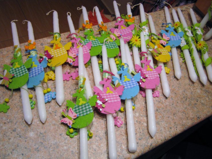 DIY: Φτιάξτε τις πασχαλινές λαμπάδες σας