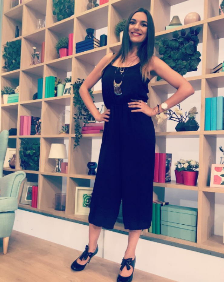 Η Ιωάννα Λαμπροπούλου αερίστηκε on camera! [βίντεο]