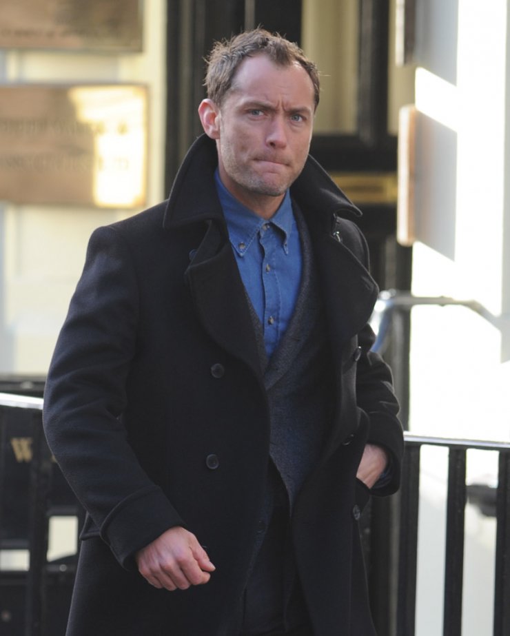 Ο Jude Law γυρίζει τη νέα του ταινία [φωτογραφίες]