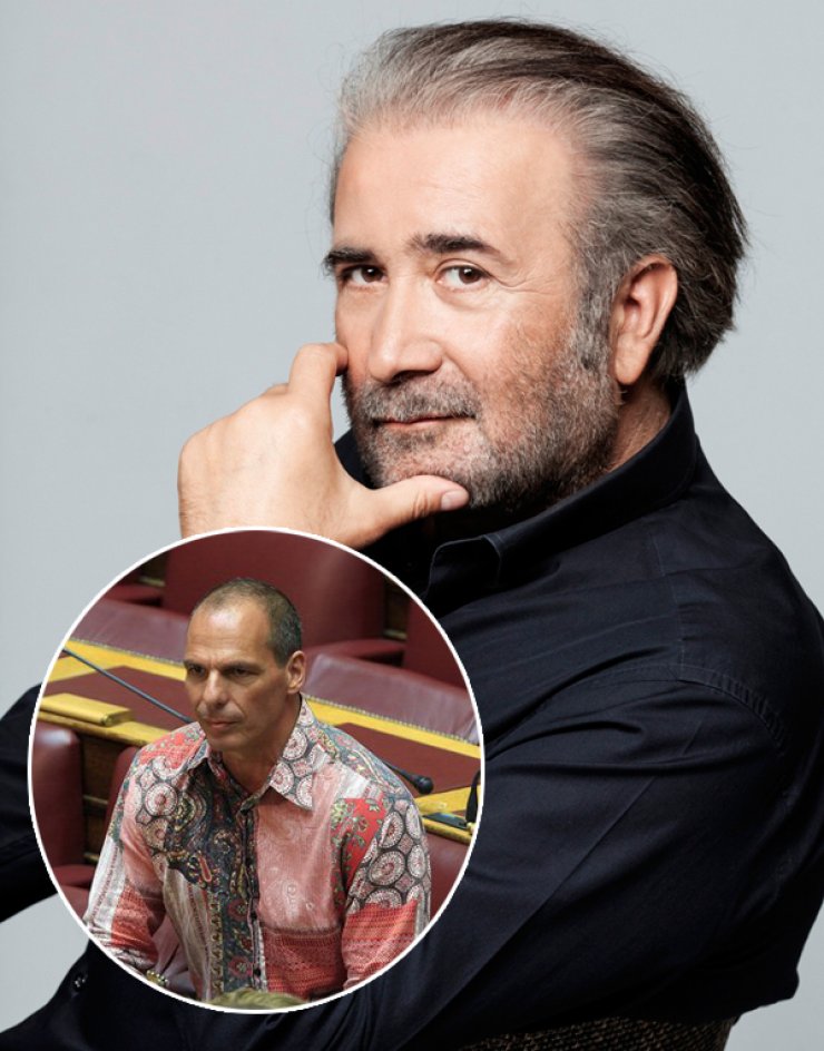 "Δακρύζει" το διαδίκτυο από την ανάρτηση του Λαζόπουλου για το πουκάμισο του Βαρουφάκη...