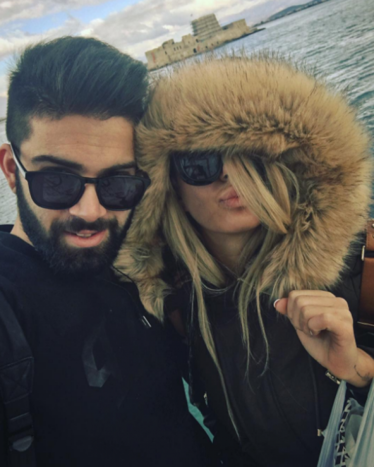 Αντρέας Λέοντας: Τα πρώτα τρυφερά στιγμιότυπα με τη σύντροφό του στην Κύπρο!