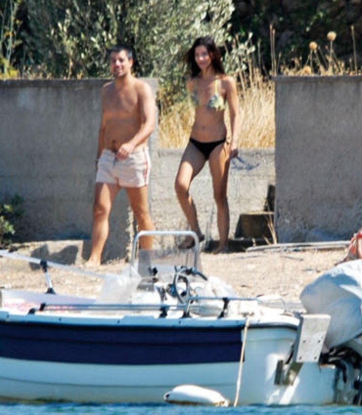 Λέχου-Στρατάκης: Τρυφερές στιγμές στην Πάτμο