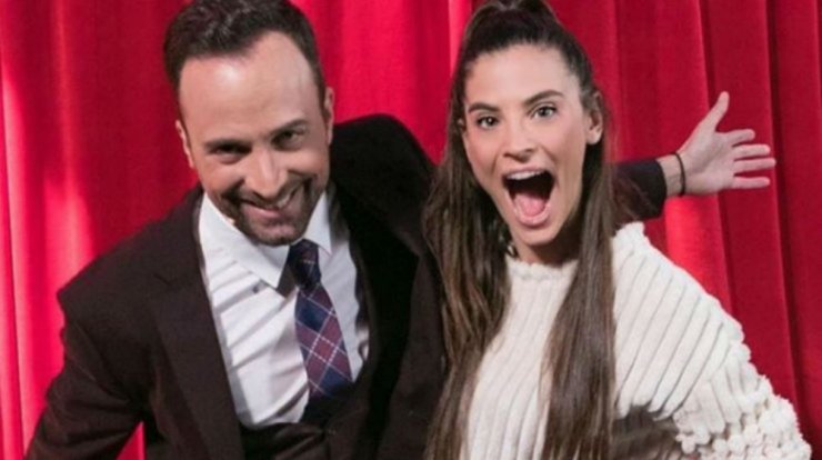 Γιώργος Λιανός - Χριστίνα Μπόμπα: Τα πρώτα στιγμιότυπα από τα γυρίσματα του "The Voice of Greece"