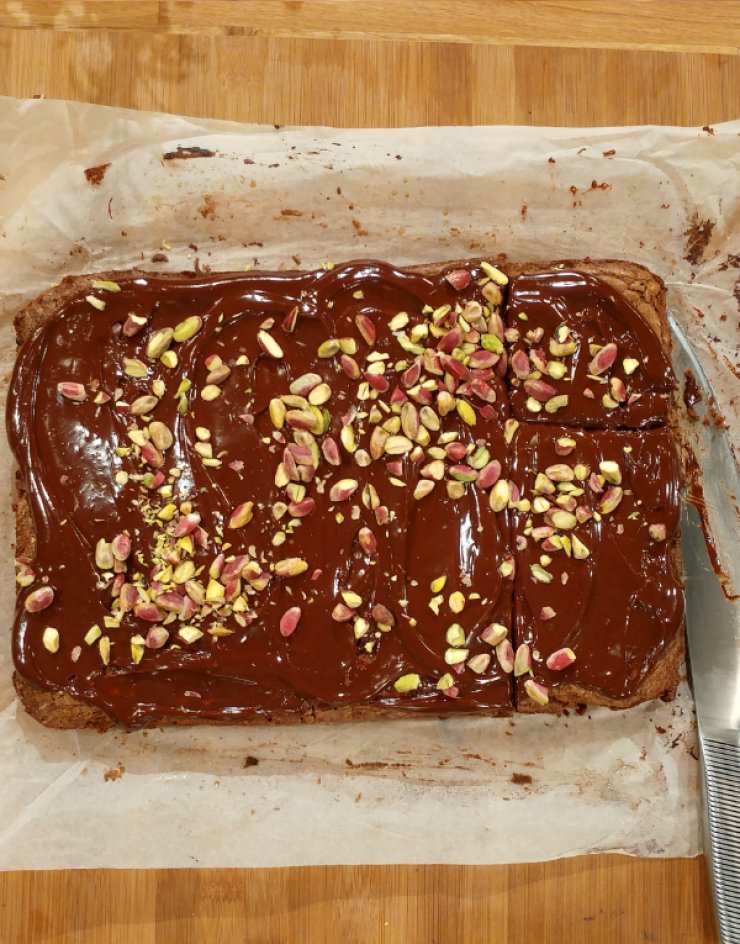 Brownies χαρουπιού