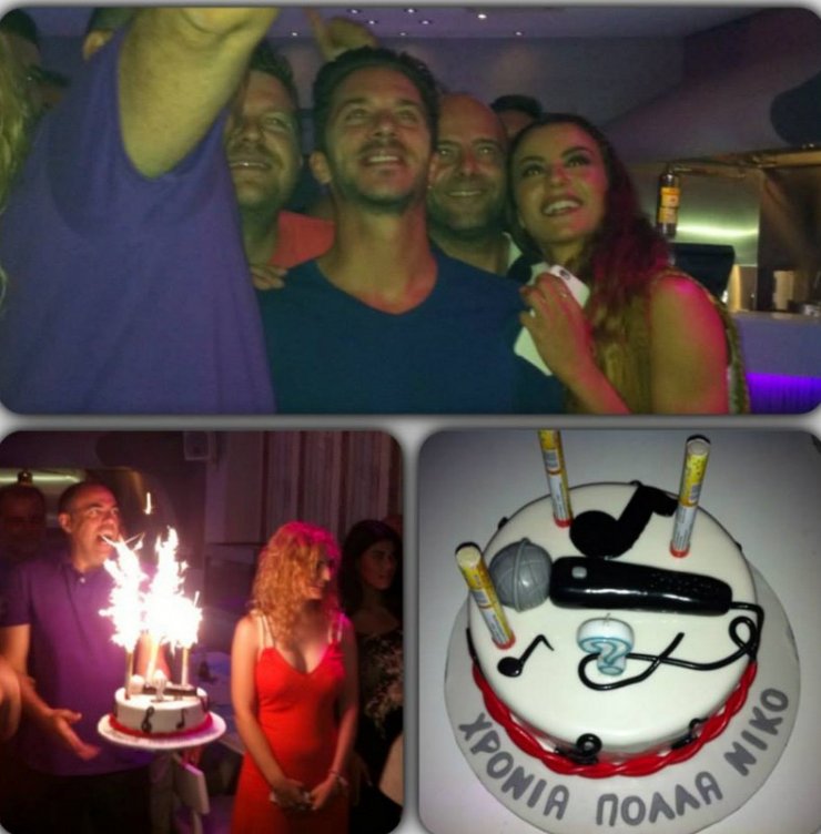 Nίκος Οικονομόπουλος: Το πάρτι γενεθλίων στην Κύπρο