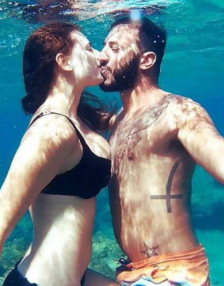 Σαμπίνα Θεοχάρους: Η υποβρύχια φωτογραφία με τον σύντροφο της