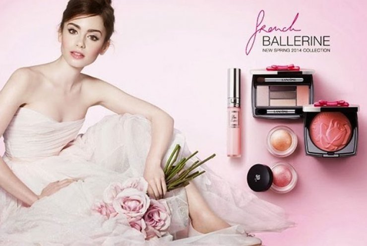 Lily Collins for Lancôme 