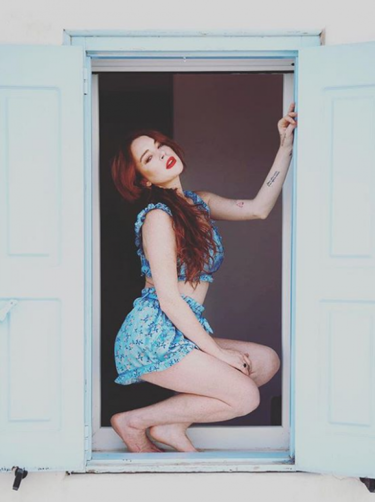 Lindsay Lohan: Με ποιαν πασίγνωστη Ελληνίδα παρουσιάστρια έβγαλαν selfie στη Μύκονο;