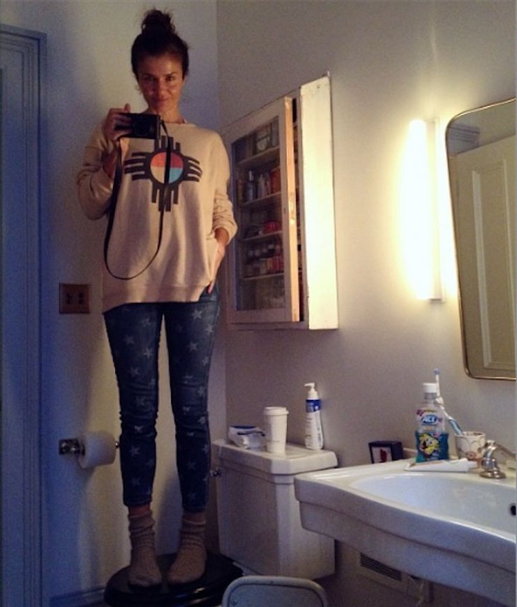 Διάσημο μοντέλο φωτογραφίζεται…στο μπάνιο