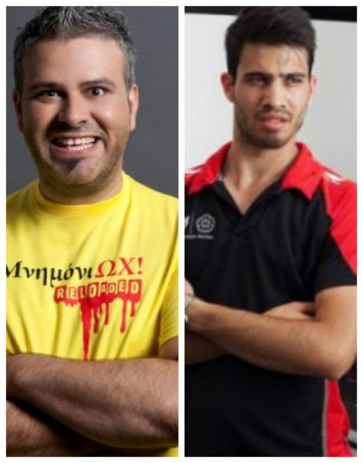 Τρελό γέλιο: Ο Λούης Πατσαλίδης και ο Ευτύχιος Έλληνας οδηγούν φόρμουλα και τα σπάνε