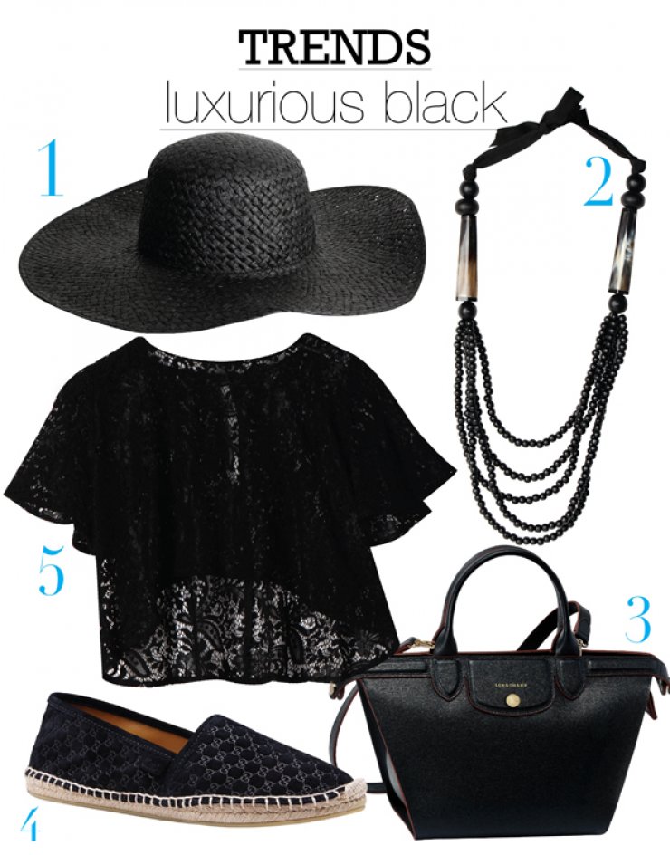 Luxurious black