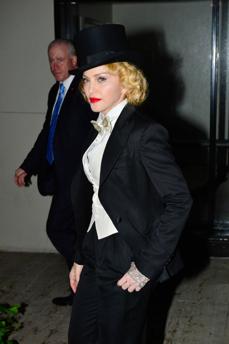 Ανδρόγυνο στυλ από την Madonna!