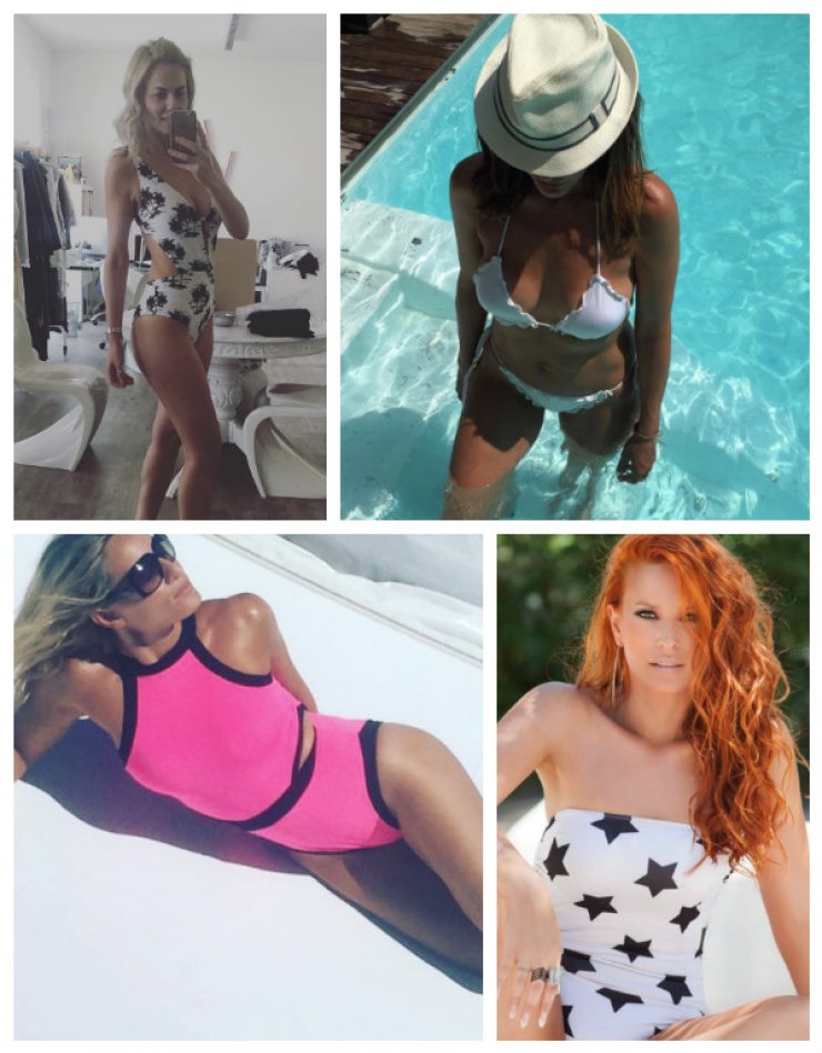 Επώνυμες Ελληνίδες στην παραλία με μαγιό δικής τους δημιουργίας!