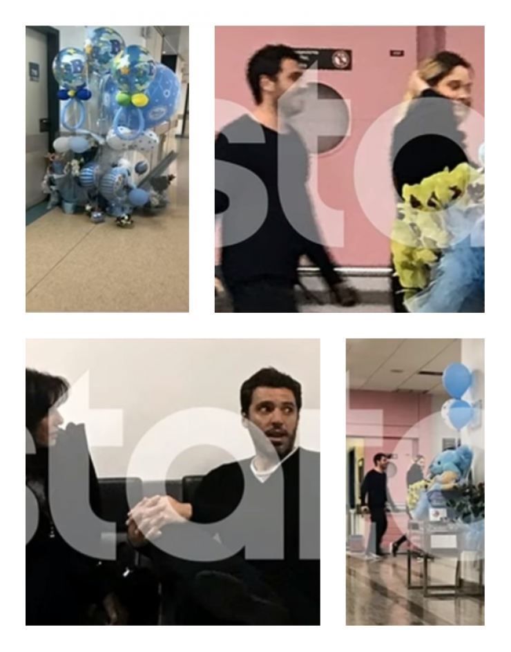 Δούκισσα Νομικού: Οι πρώτες φωτογραφίες από το μαιευτήριο την ώρα του τοκετού