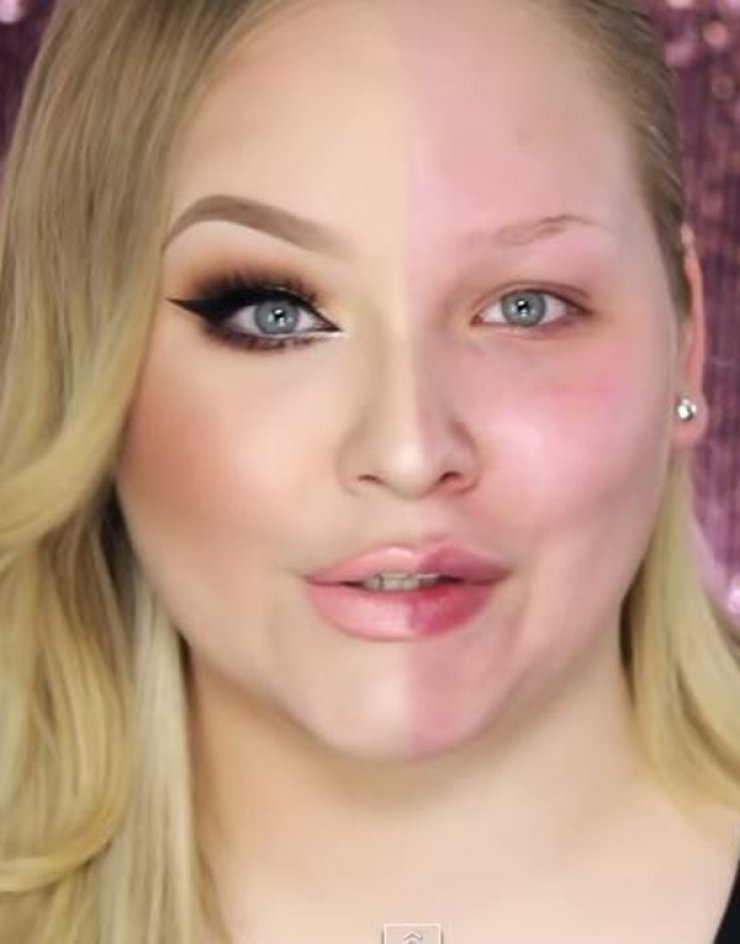 Εντυπωσιακό: Το πριν και το μετά του μακιγιάζ στο ίδιο πρόσωπο