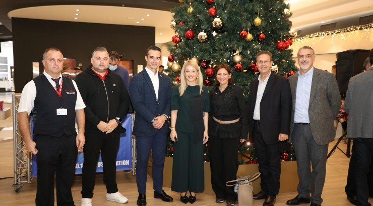 Φωταγώγηση  Metropolis Mall στην Λάρνακα με την παρουσία της Προέδρου της Βουλής