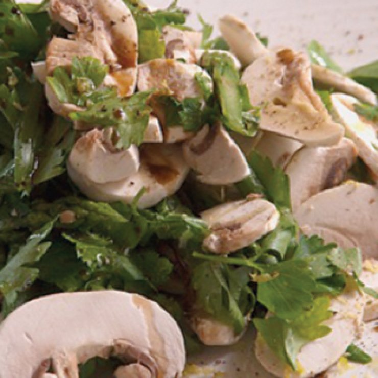 Σαλάτα με μανιτάρια