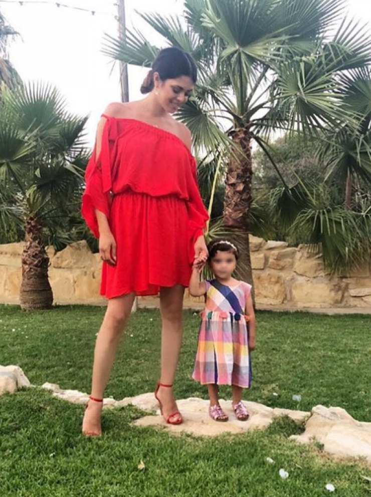 Μαρκέλλα Μαρίνα Κωνσταντίνου: Το υπέροχο στιγμιότυπο με την κορούλα της!