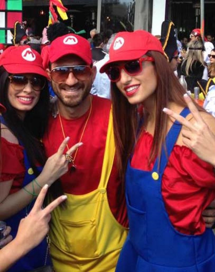 Μάριος Νικολάου: Ο αρχηγός της ΑΕΛ πήρε μέρος στην καρναβαλίστική παρέλαση