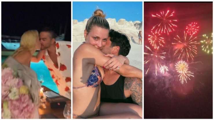 Μάστορας – Καληφώνη: Με πυροτεχνήματα και ρομαντικό δείπνο γιόρτασαν την πρώτη τους επέτειο [βίντεο]