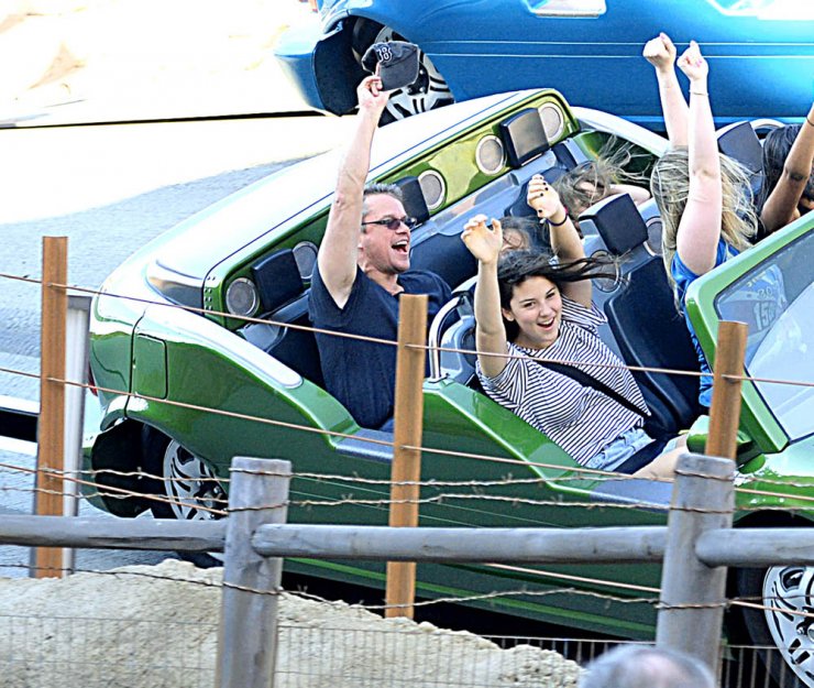 Οικογενειακή έξοδος για τον Matt Damon!