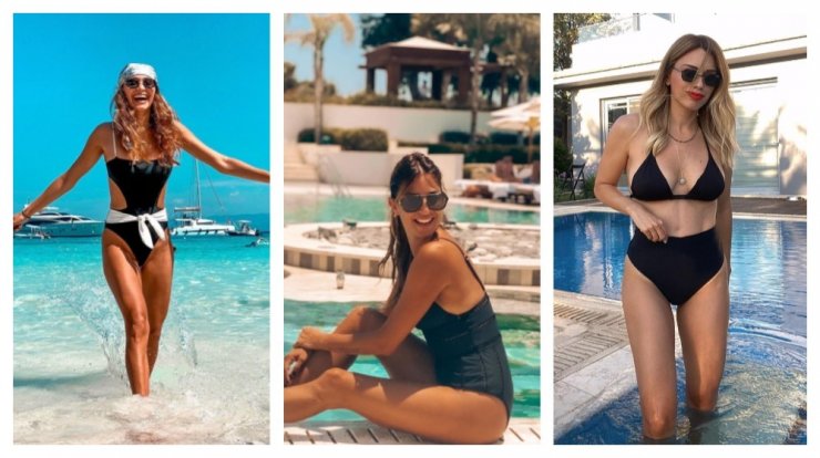 7 fashion girls επέλεξαν το all-time classic μαύρο μαγιό! 