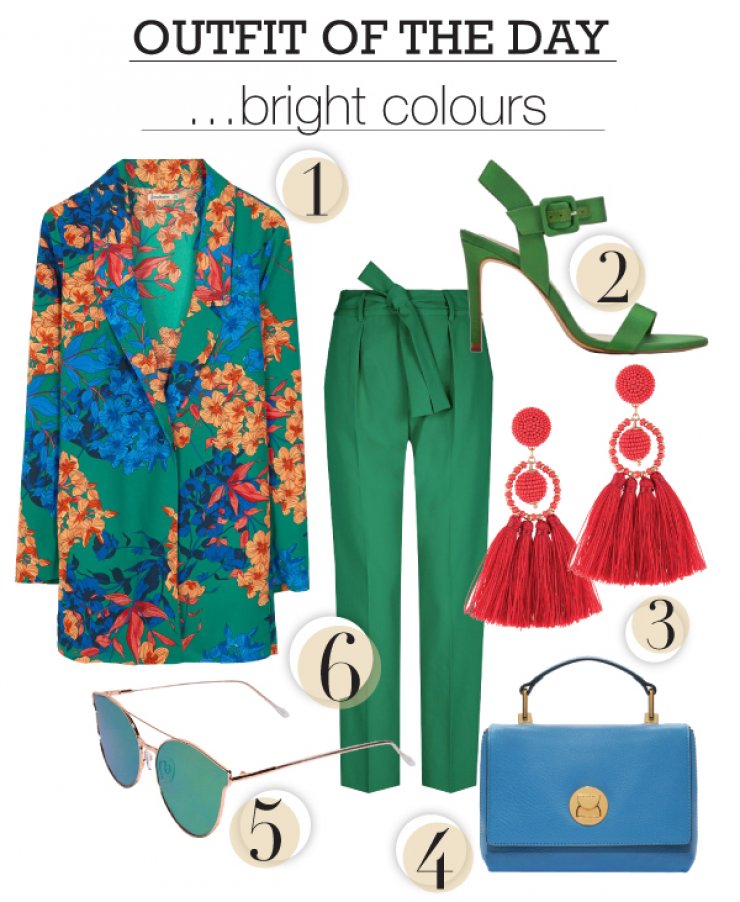 Bright colours