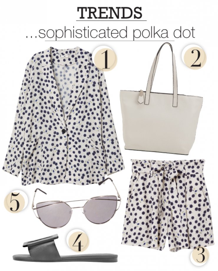 Sophisticated polka dot