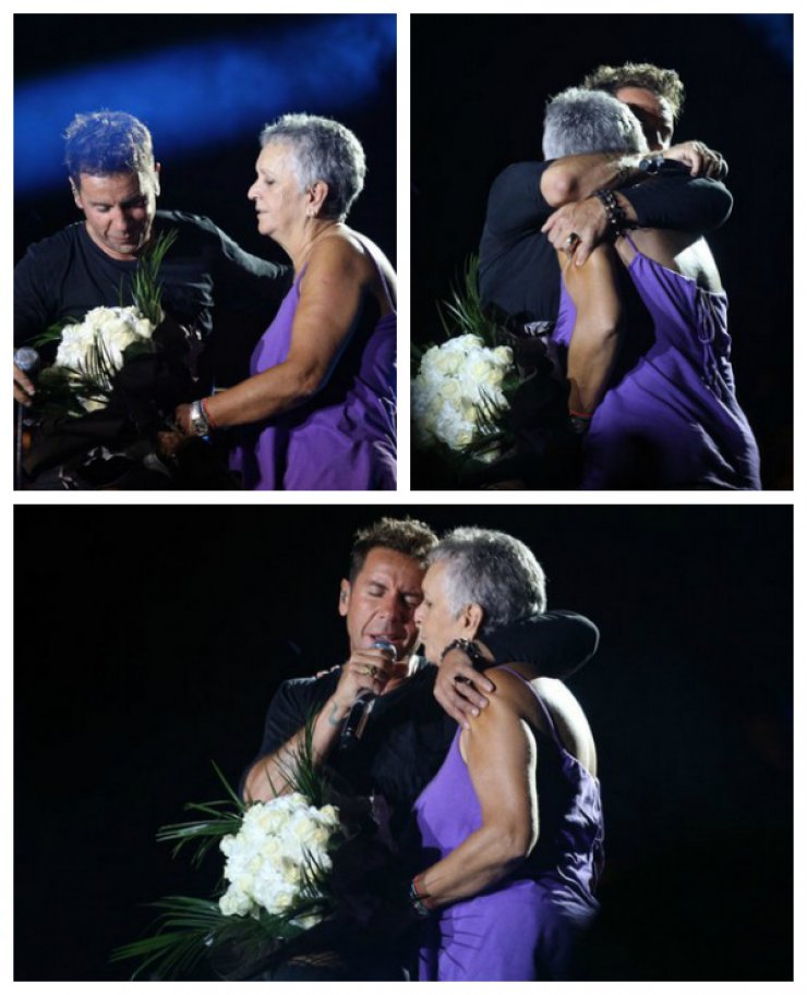 Γιώργος Μαζωνάκης: Τα δάκρυά του επί σκηνής όταν συνάντησε την μητέρα του