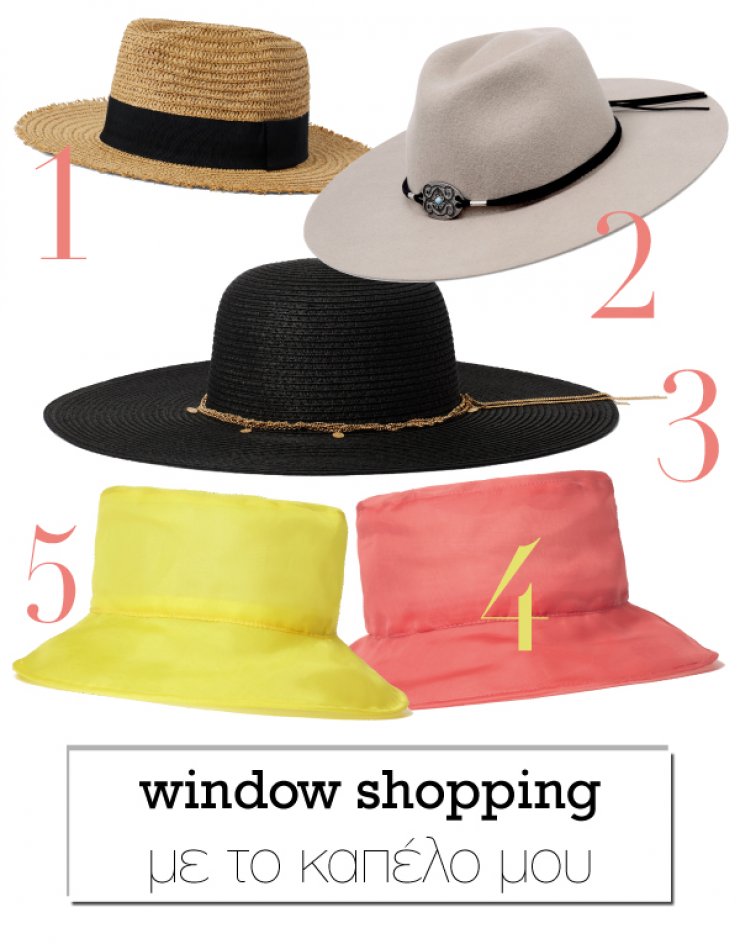 Με το καπέλο μου!